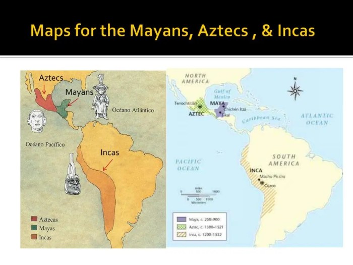 Aztecs maya map mexico where lived vs approximate areas showing