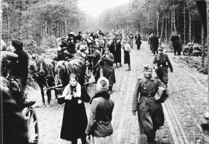 German soldier forced to play piano