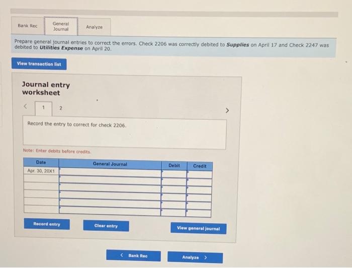 Solved transcribed text show