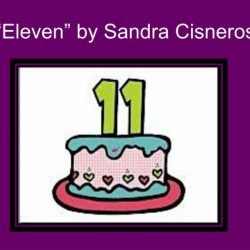 Eleven by sandra cisneros questions