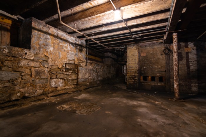 The most common problems encountered with basements are related to